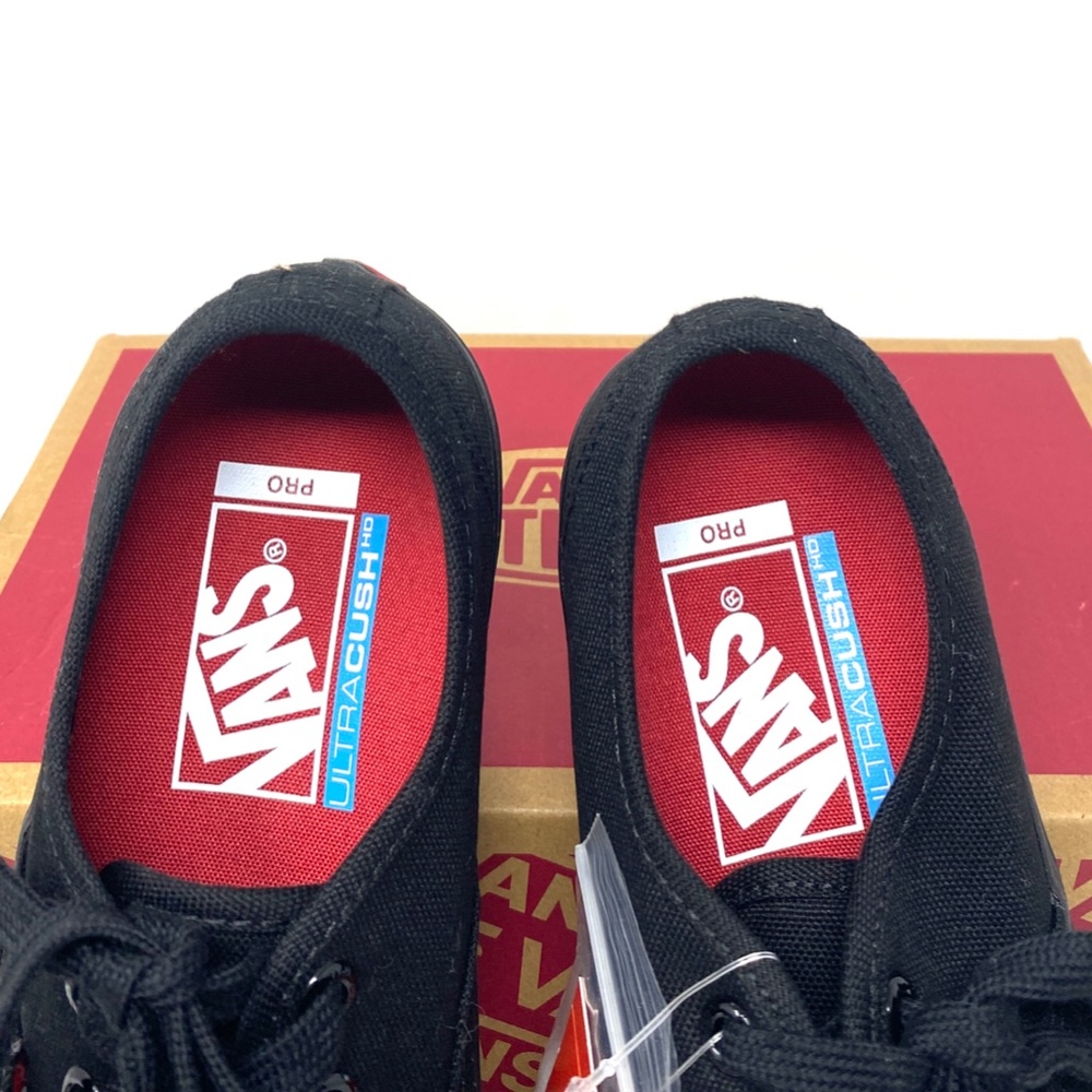 VANS Women's Size 5 Authentic Pro POPCUSH Black Low Classic Sneakers VN000Q0DBKA - Picture 5 of 11